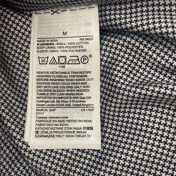 Banana Republic Trench Coat.  Brand New, Never Worn! Size (M) - Picture 10 of 12